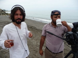 beach filming